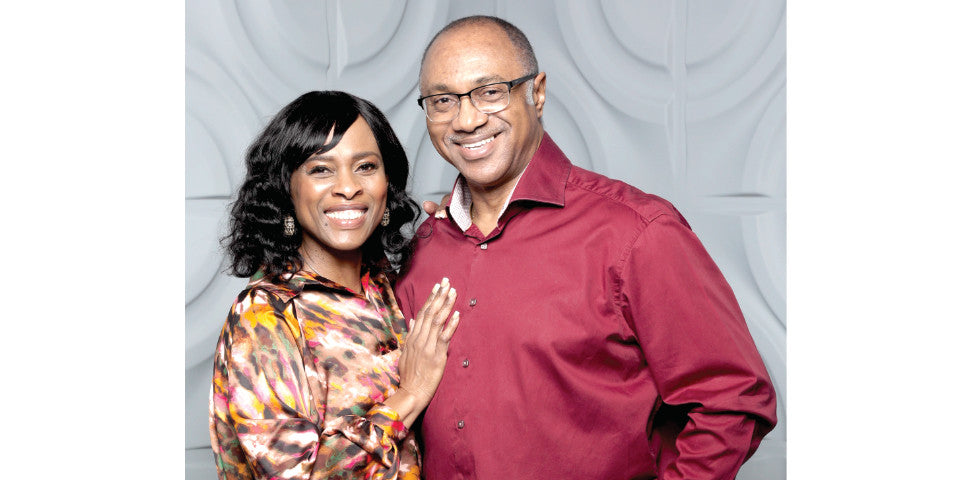 Tony Peters and wife Shola
