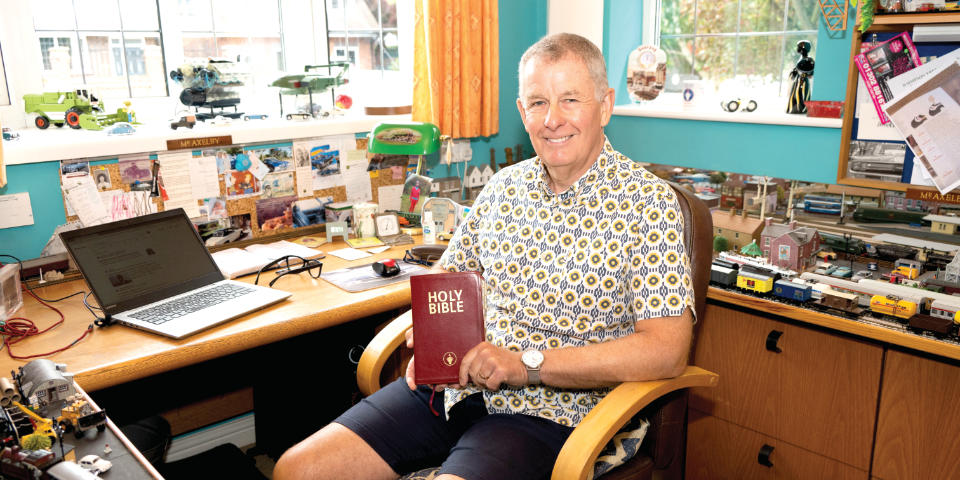 'Glassback' Chris now a vision of health