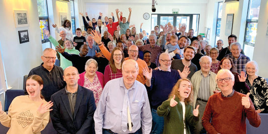 Worshippers at Ingatestone Elim Church.