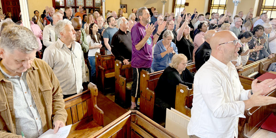 Spirit-filled return to Revival birthplace