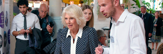 What’s it like when royalty visits your church? Jamie Price found out this autumn