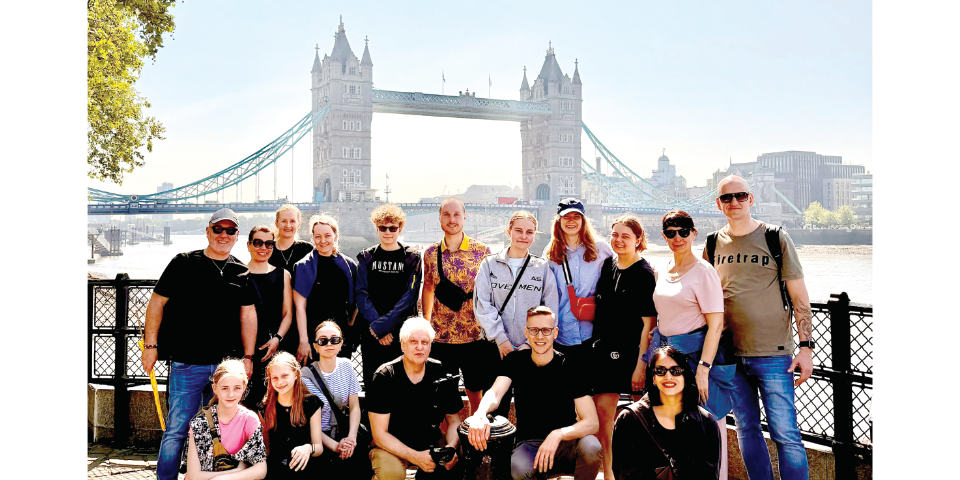 London calling Estonia mission team