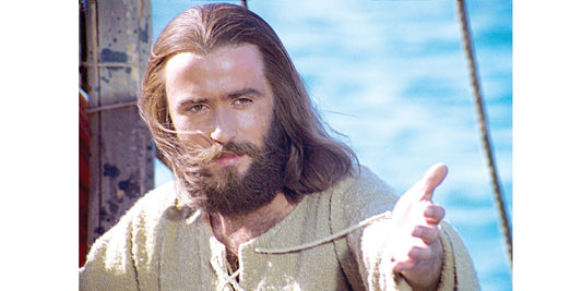 A scene from the Jesus film.