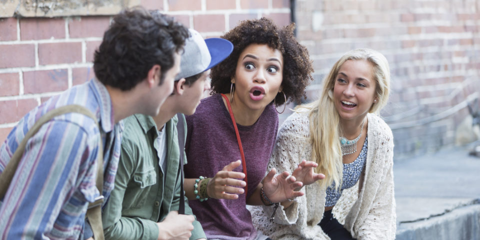 Ditch the lectern, tell a story …